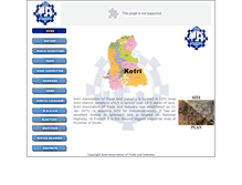 Tablet Screenshot of kati.org.pk